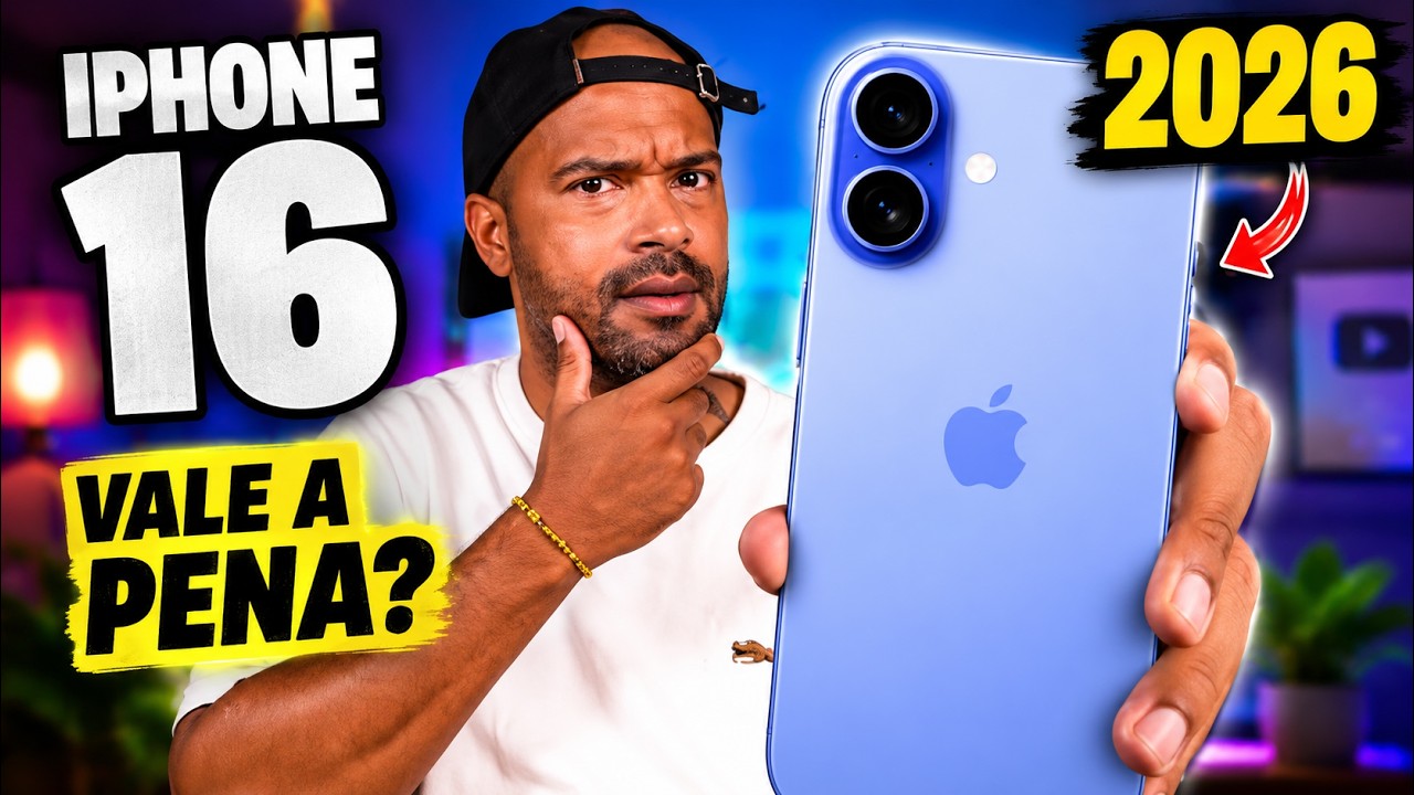  O IPHONE 16 é o MELHOR para 2026?