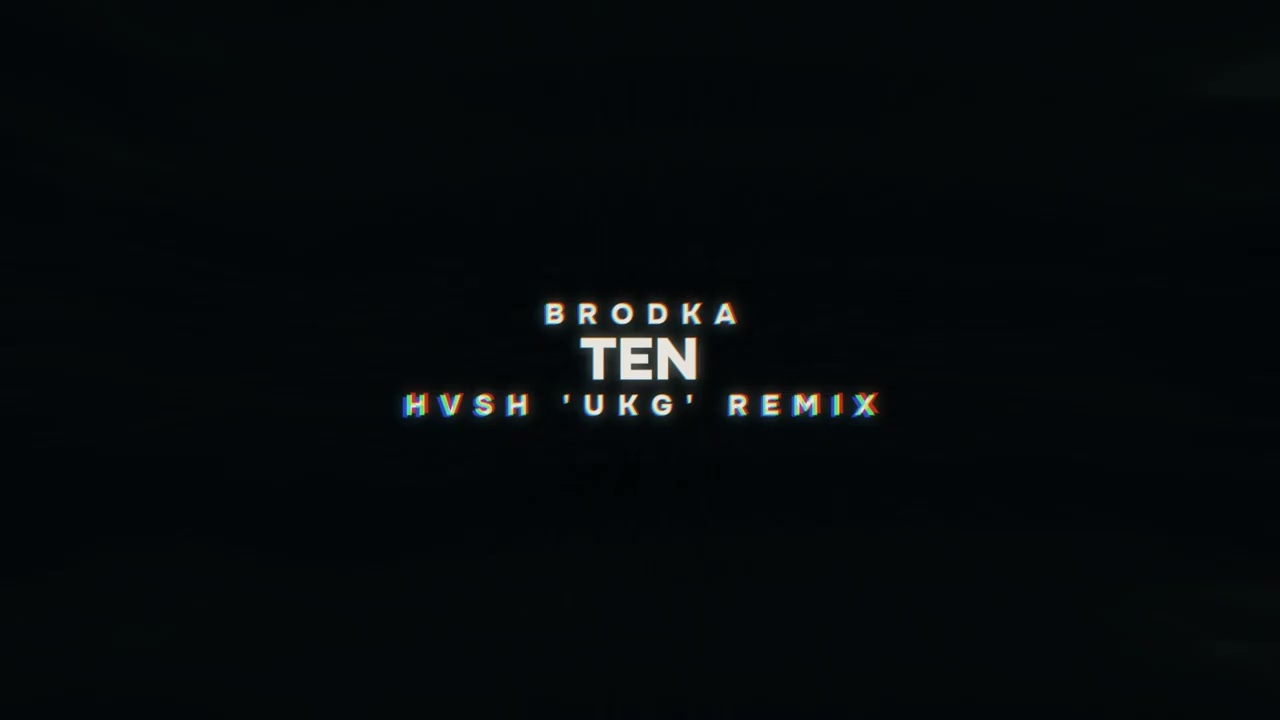 BRODKA - TEN ale to UK GARAGE