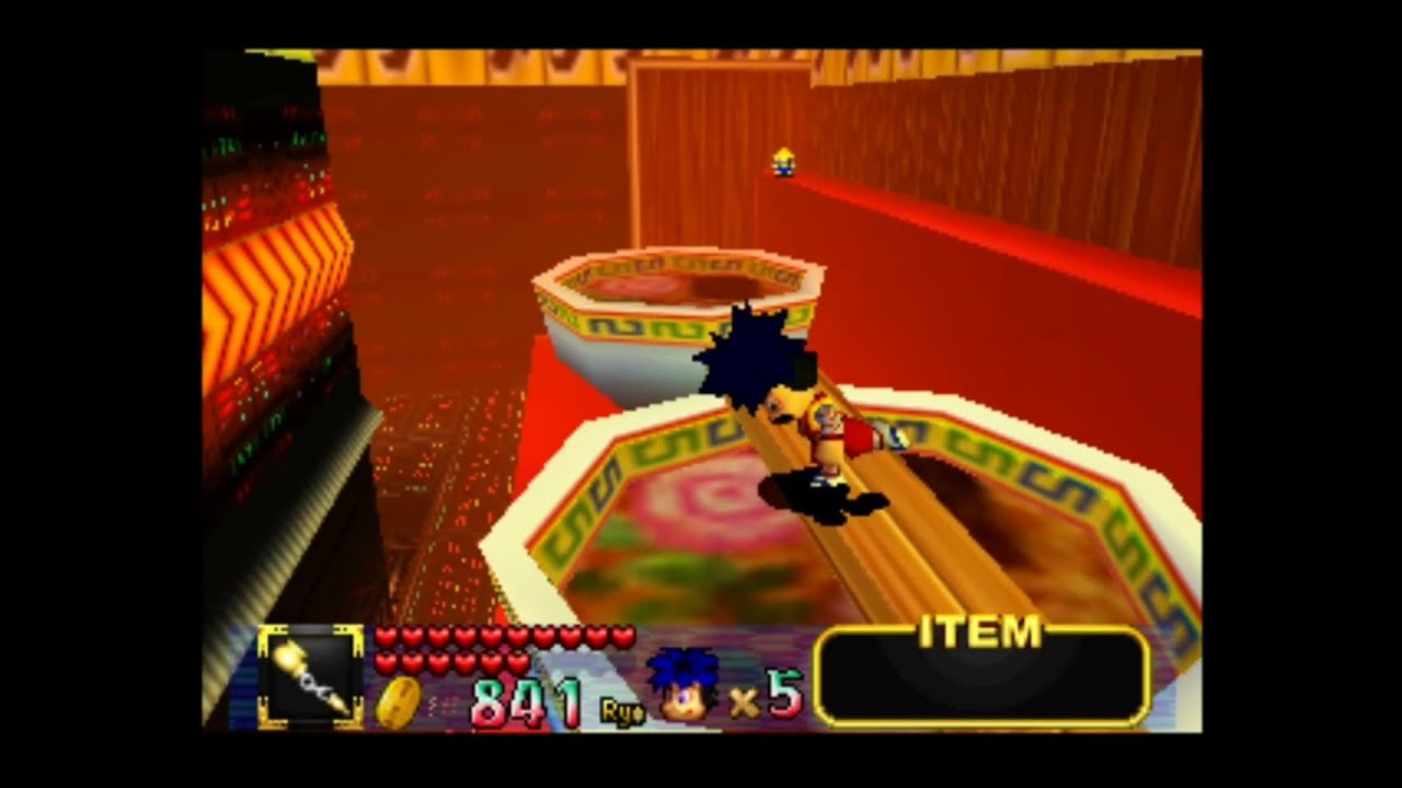 Gourmet Submarine Castle - Mystical Ninja (N64) — GameClips Library
