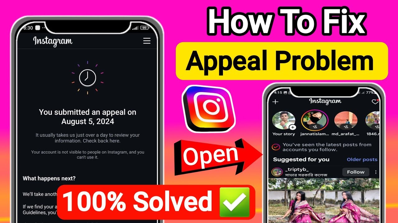 How To Fix You Submitted An Appeal Instagram 2026 | You Submitted An Appeal Instagram Problem Solve