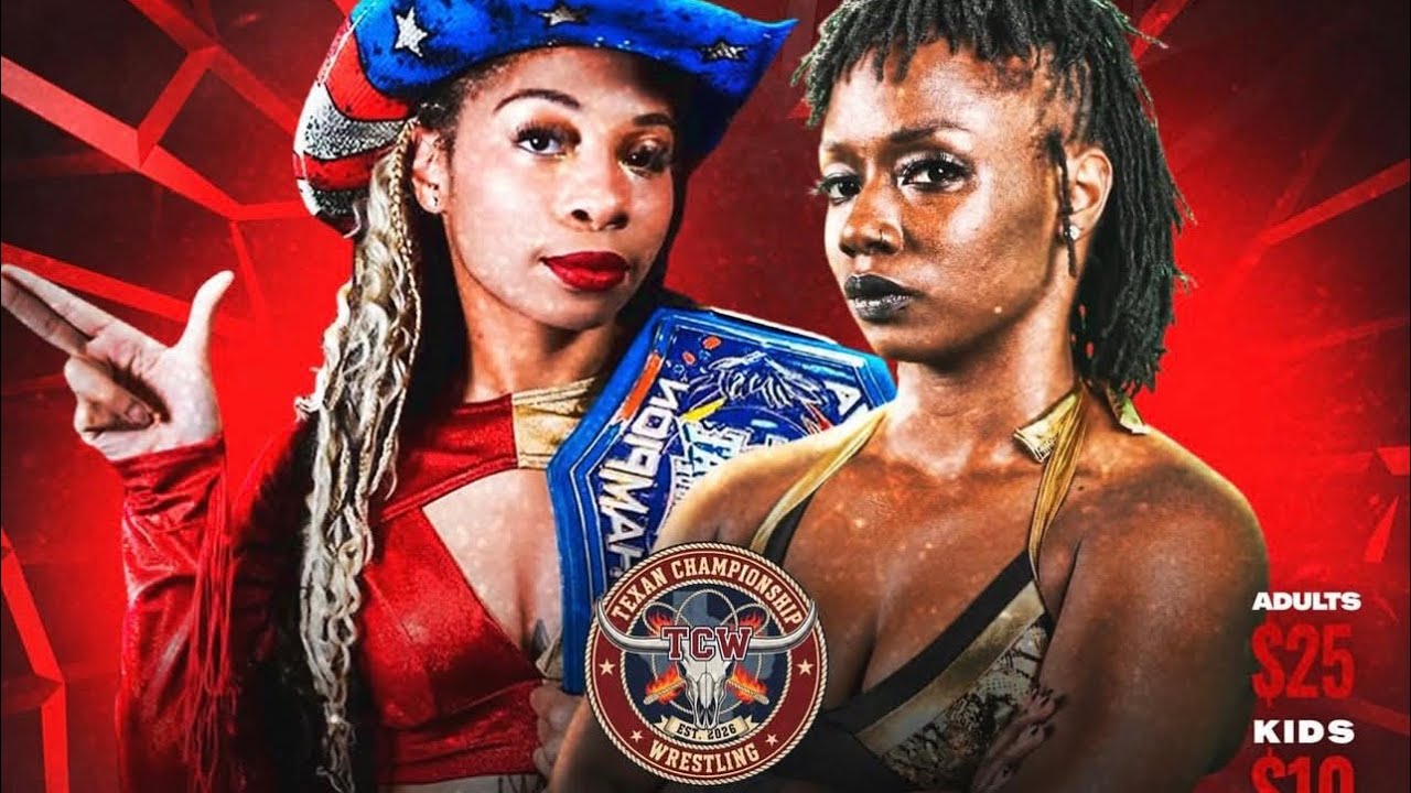 ZY GOLD VS MISTII MARKS | TEXAN CHAMPIONSHIP WRESTLING | HOUSTON TEXAS 