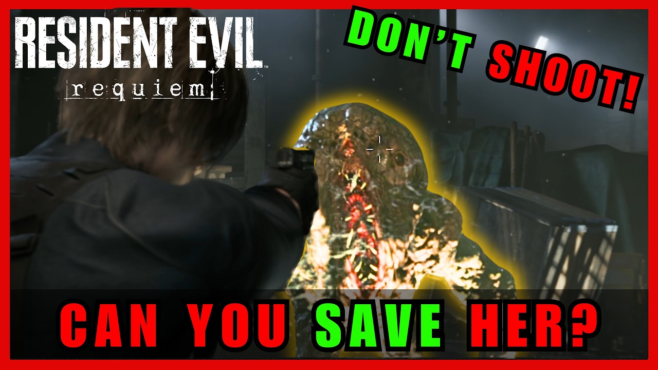 Resident Evil Requiem – Сможете ли вы спасти Эмили? (Что произойдет, если вы в нее не выстрелите?)