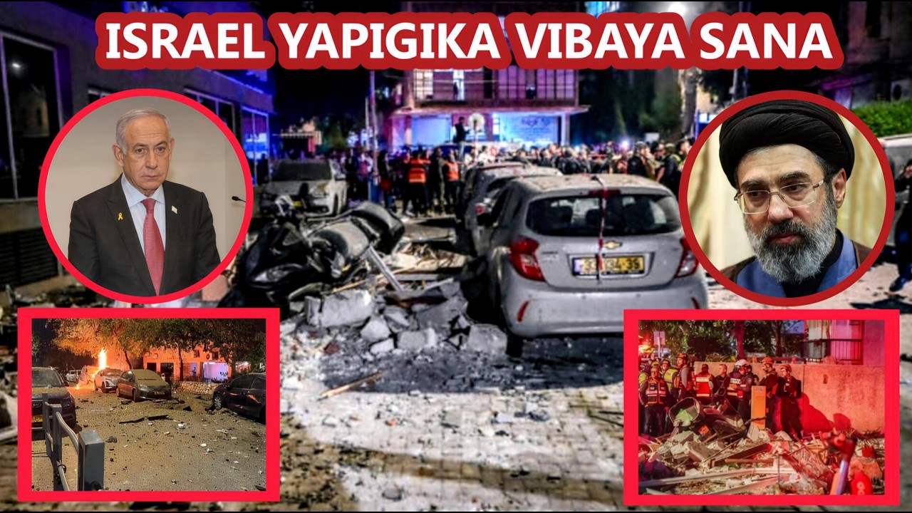 IRAN YAANZA KULIPA KISASI KIZITO ISRAEL BAADA YA VIONGOZI KUUAWA, YATUMIA MAKOMBORA MAPYA 