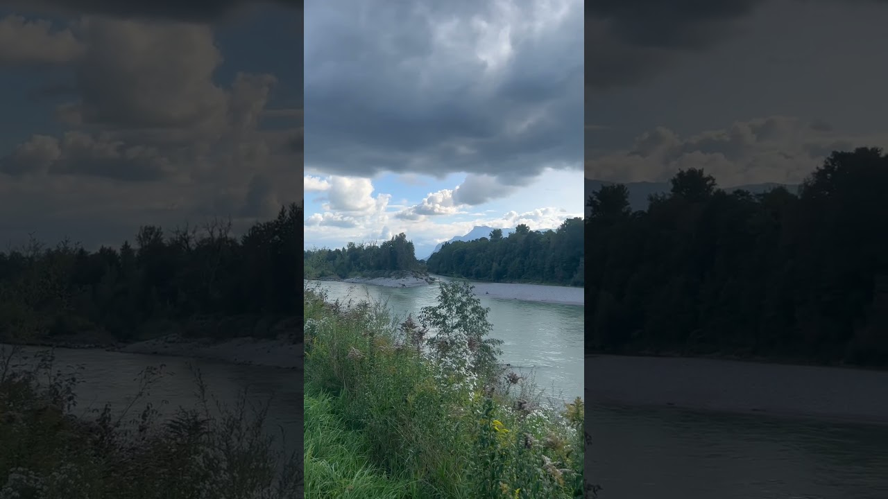 Salzachriver close to Bergheim