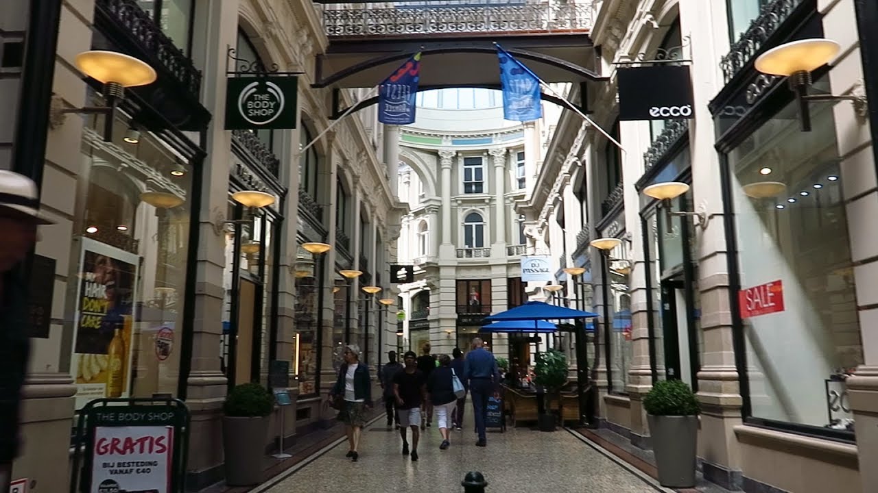 The Netherlands : The old shopping center De Passage in The Hague (Den Haag)
