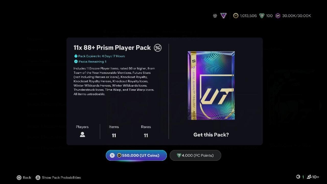 11x88+ encore store pack