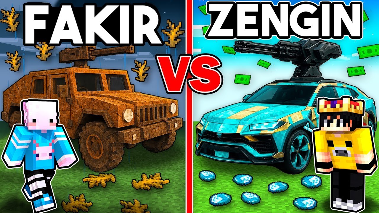 1TL VS 1.000.000TL ASKER SİLAHLARI! | Minecraft