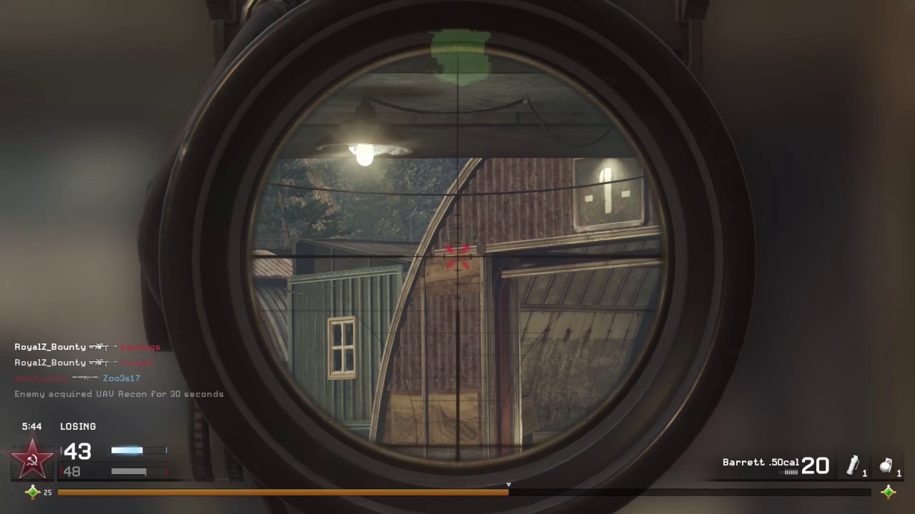 Sniping Killfeed MWR