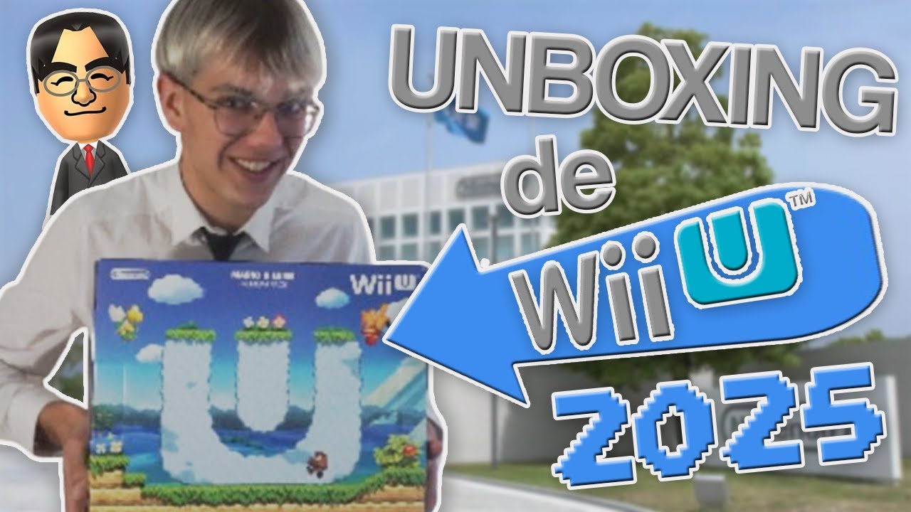 UNBOXING de Wii U 🟦 ¡¡en 2025!! || COMPRO una Wii U *NUEVA* por mi cumpleaños :D 🍰