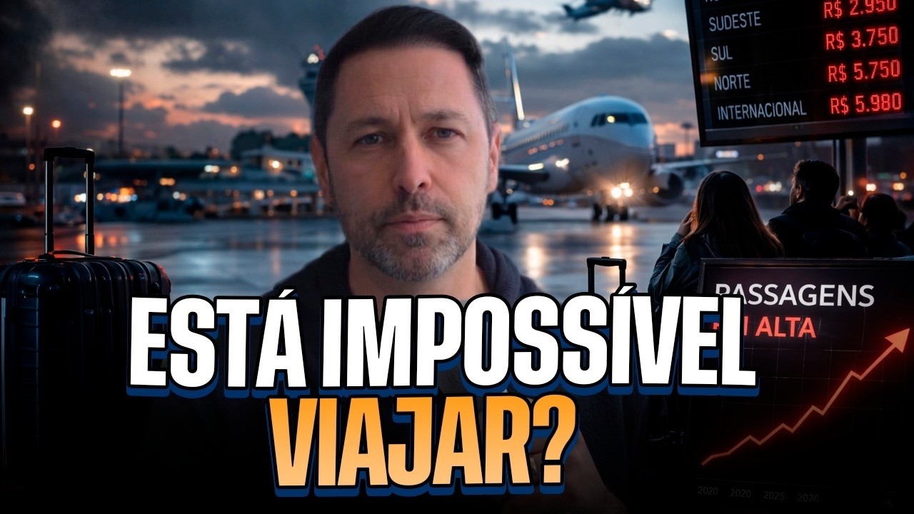 🚨 VIAJAR DE AVI&Atilde;O VAI FICAR IMPOSS&Iacute;VEL? O PRE&Ccedil;O DAS PASSAGENS PODE SAIR DO CONTROLE