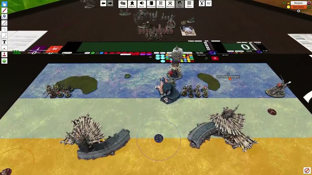 [TTS-Age of sigmar] *new nurgle* (Otter) vs Rorosan (Kb)