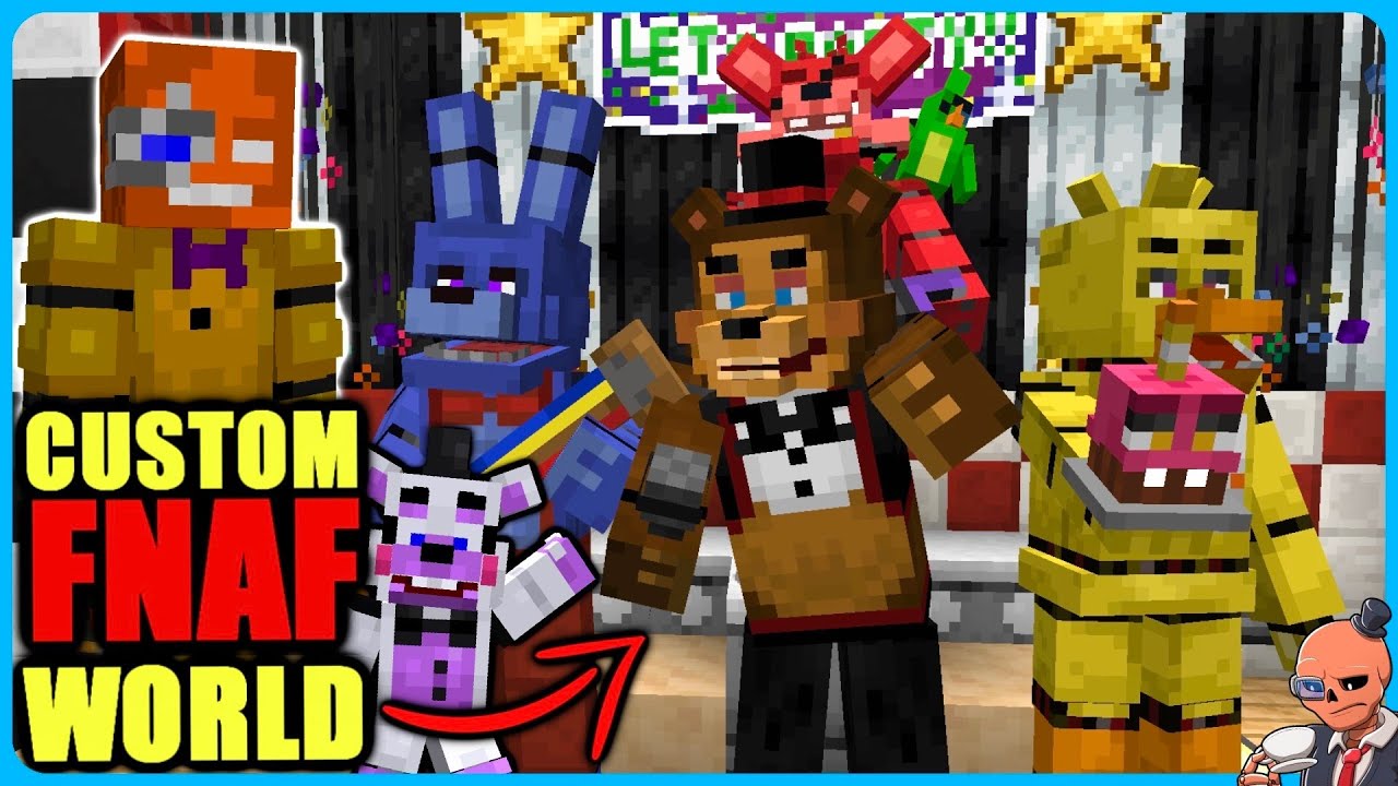 Building FNAF Pizza Night 2 In Minecraft (Management Wanted) - Part 1