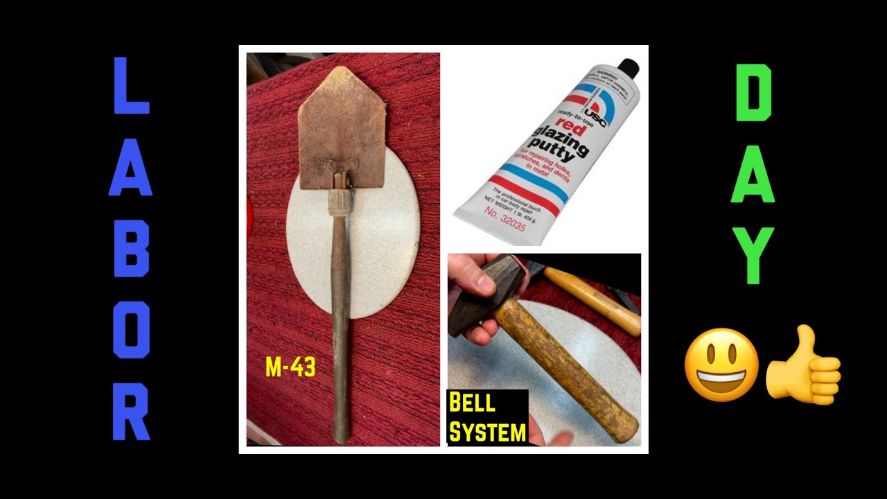 Labor Day Spectacular! Glazing Putty, Bell Systems Hammer and Numberall Punch