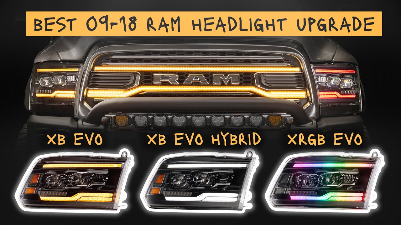 Момент, которого ждали владельцы Ram! | Новые фары Morimoto XB Evo для грузовиков RAM 09–18 годов