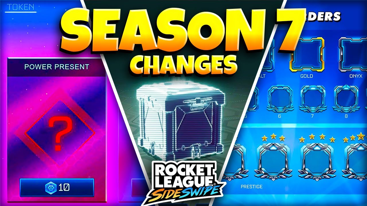 Sideswipe Season 7: NEW Rocket Pass, Token Shop, Badge Borders & Collections! (ALPHA BOOST!!!)