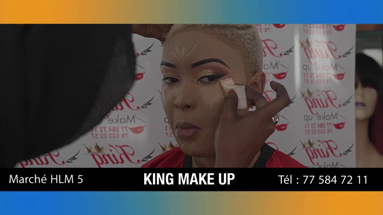 L'actrice SOUKEYNA chez King Make Up | Best Make Up Light Skin
