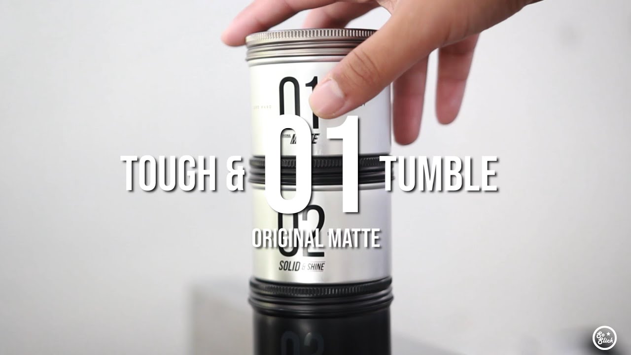 [15% DISCOUNT CODE] Tough & Tumble 01 Original Matte Lava Pomade | Review & Styling