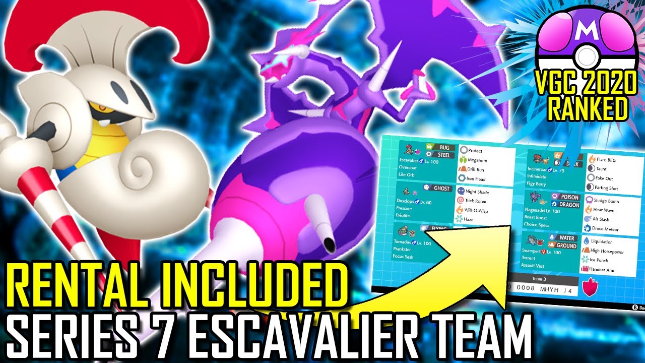 SERIES 7 ESCAVALIER TEAM | VGC 2021 | Pok&eacute;mon Sword & Shield - Pok&eacute;sports