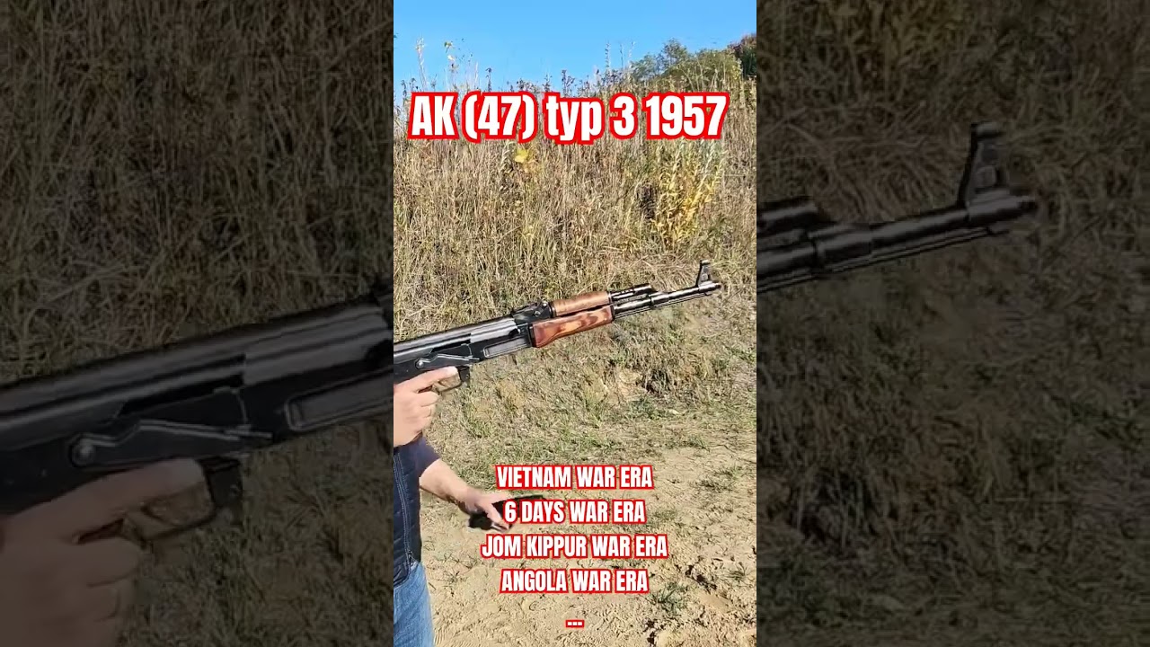 AK 47 TYP 3 (1957) KING OF ALL WARS 60 AND 70 OF XX CENTURY
