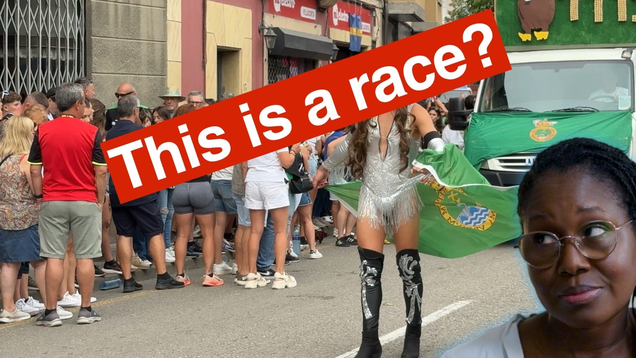 This could never be done in America, the difference between celebrating in the US and Spain