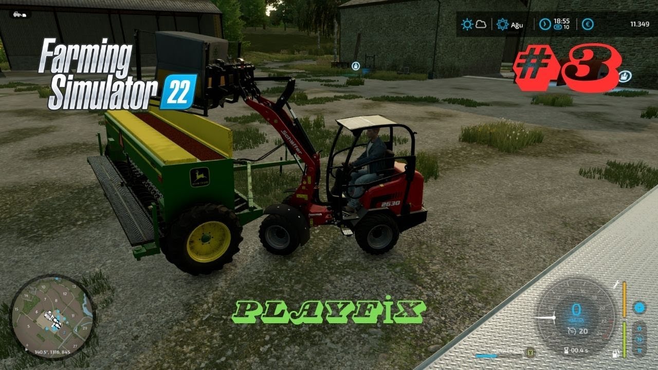 Farming Simulator 22 | [the old stream farm expansion #3] | Türkçe Gameplay (FS22)