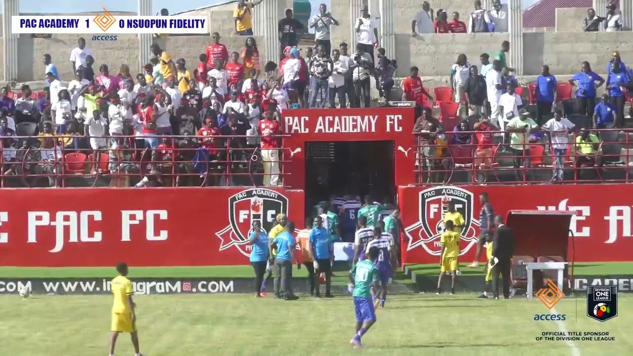 PAC Academy 1 : 0  Nsuopun  - 2025/26 GHANA DIVISION ONE LEAGUE HIGHLIGHTS