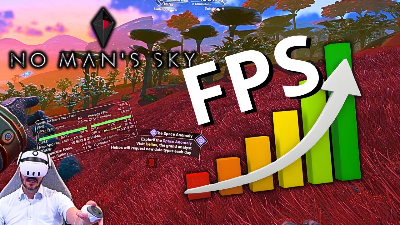 Maximise performance changing only ONE setting! No Man's Sky VR
