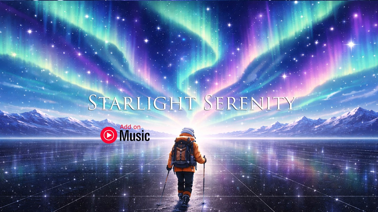 Starlight Serenity 🌌 | Deep Sleep Ambient Music for Relaxation, Study & Meditation