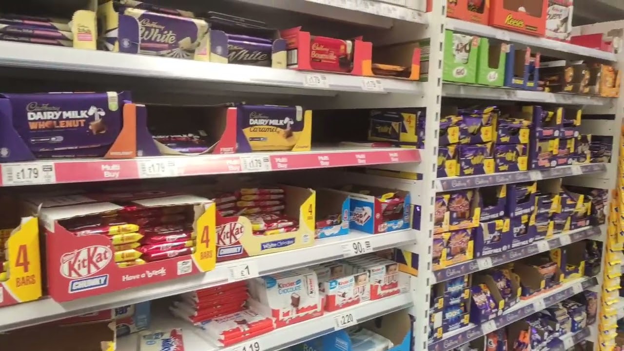 Chocolate shopping in Southampton United Kingdom
