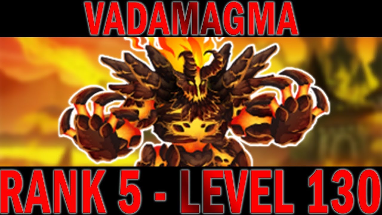 Monster Legends | Vadamagma | Level 1 to 100 | RANK 5 | Level 1 to 130 | Breedable Legendary Monster
