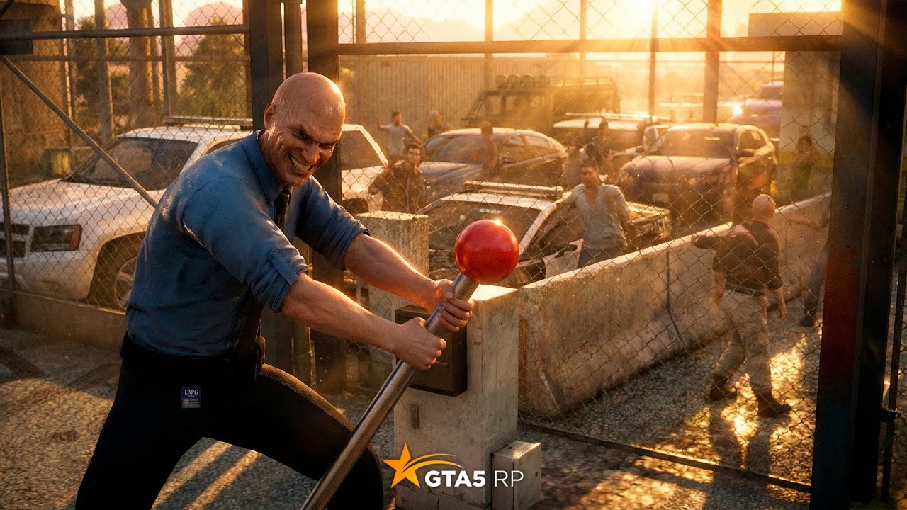 7 ДНЕЙ НИКОГО НЕ ПУСКАЛ В ТЮРЬМУ В GTA 5 RP