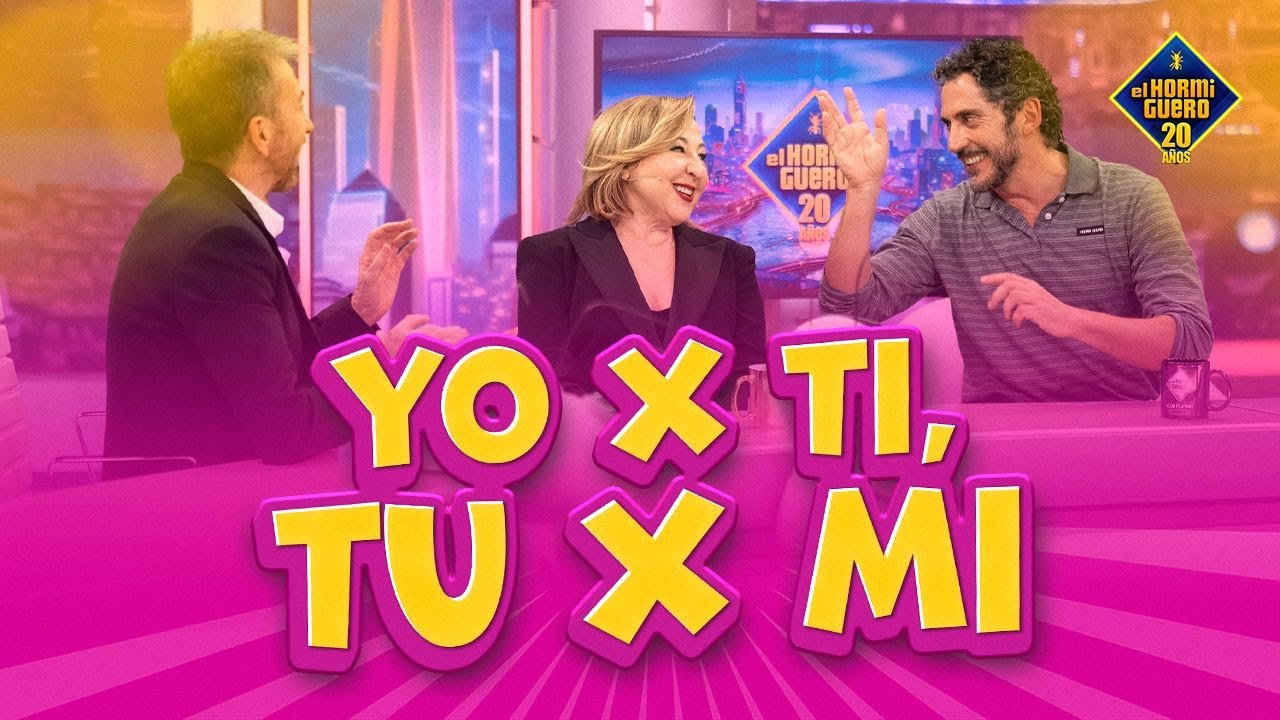 Carmen Machi y Paco León se enfrentan al divertido reto de Trancas y Barrancas - El Hormiguero