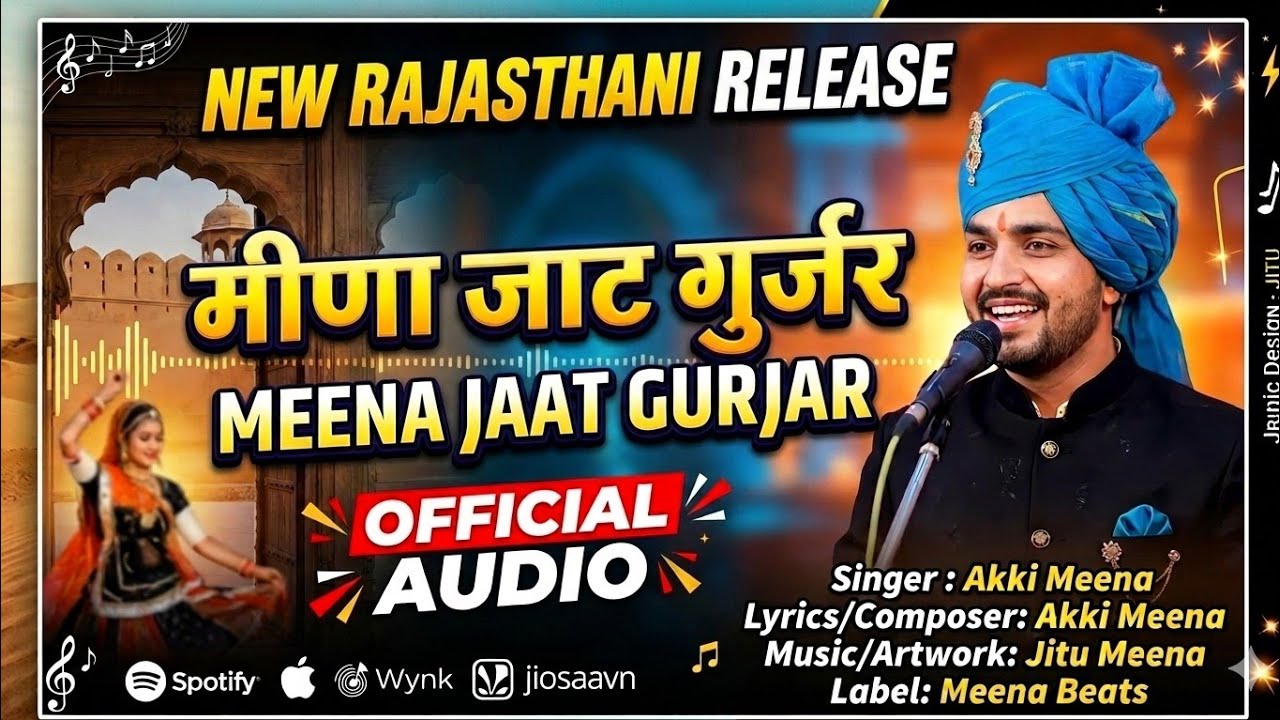 Meena Jaat Gurjar - Akki Meena ( Official Video ) Rajasthan HipHop_160K)
