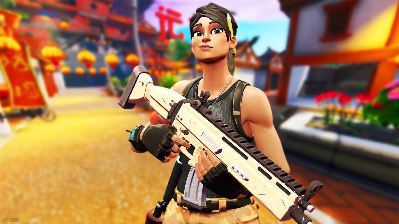 ALLENAMENTO MIRA/TRACKING CON AR - POMPA - SMG IN FORTNITE! WARM-UP #4 BY MARSECK