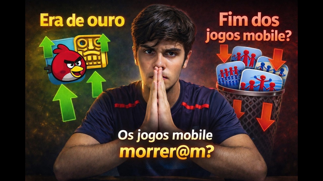 A TRISTE QUEDA DOS JOGOS MOBILE. (FIM DOS JOGOS DE CELULAR?)