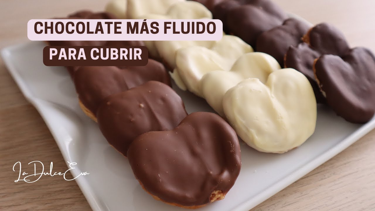 ¿Qué añadir al chocolate para que quede más fluido? La Dulce Eva #chocolate