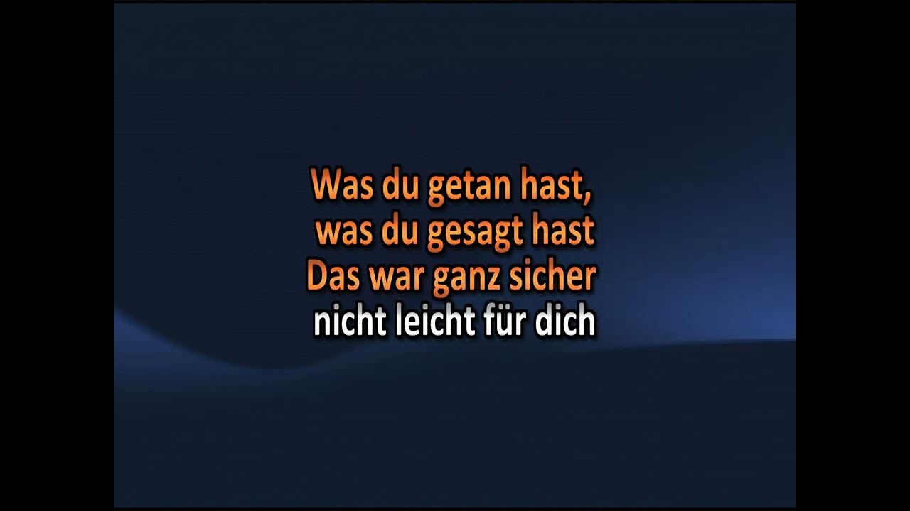 Karaoke Nena   Liebe Ist