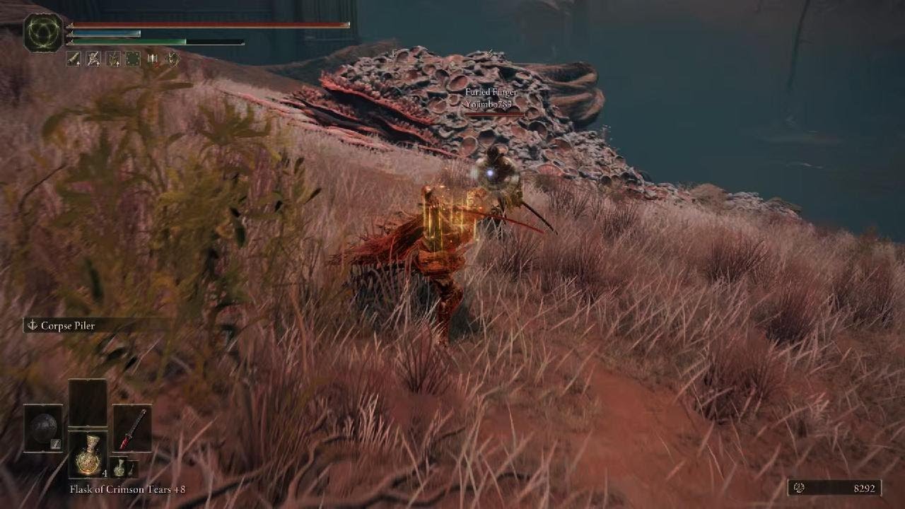 Invader sends tarnished back to the erdtree (LORE ACCURATE)