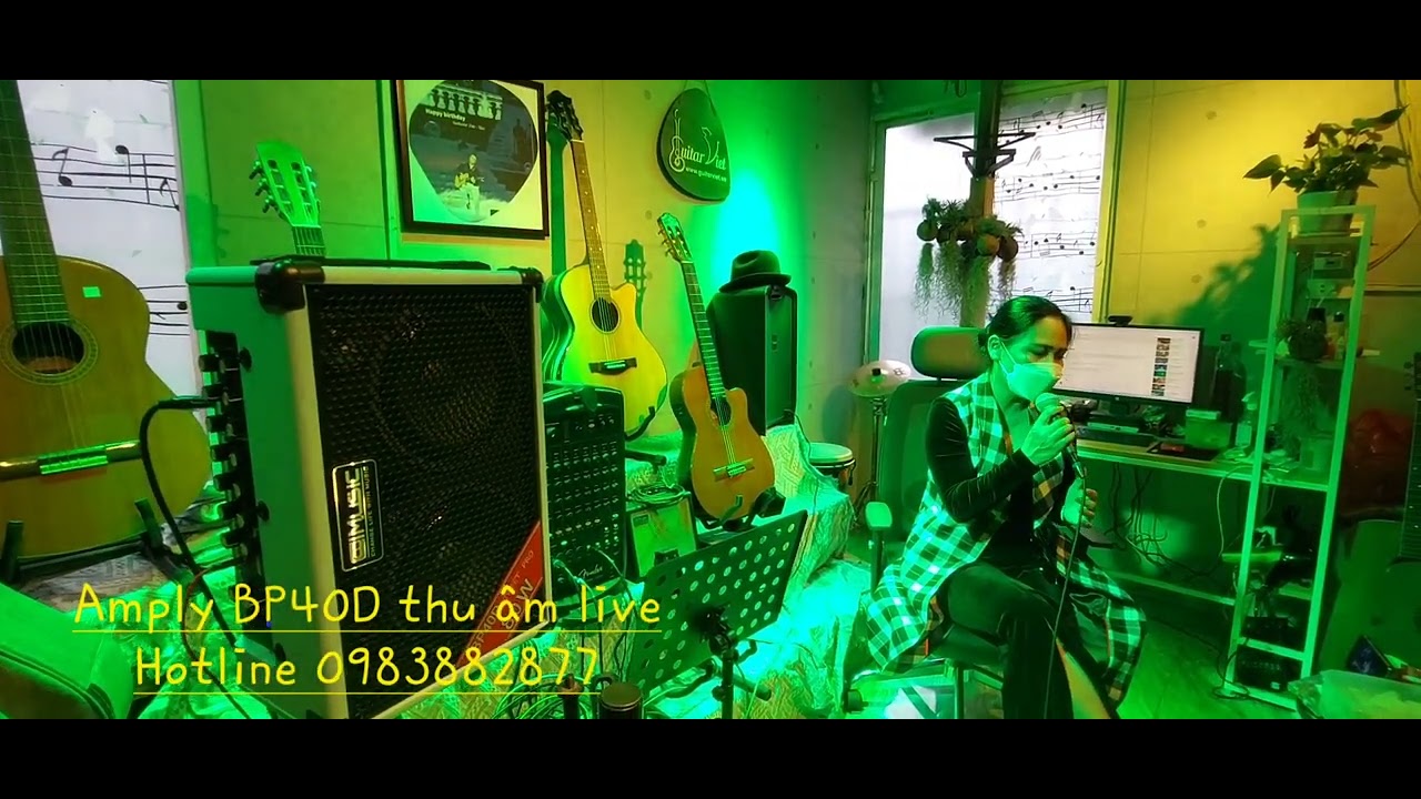 ĐÈN KHUYA - LAM PHƯƠNG || Hải Anh LIVE || Amply BP40D 80w