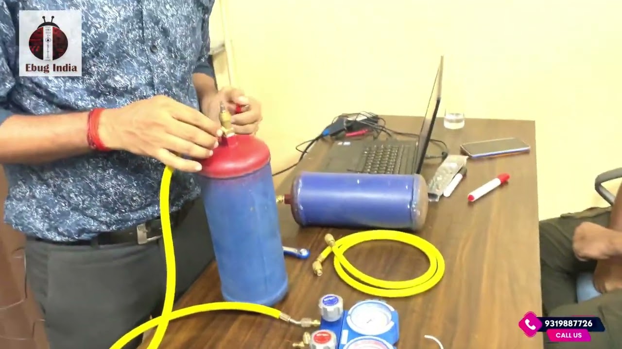 AC gas cylinder blast || ebug