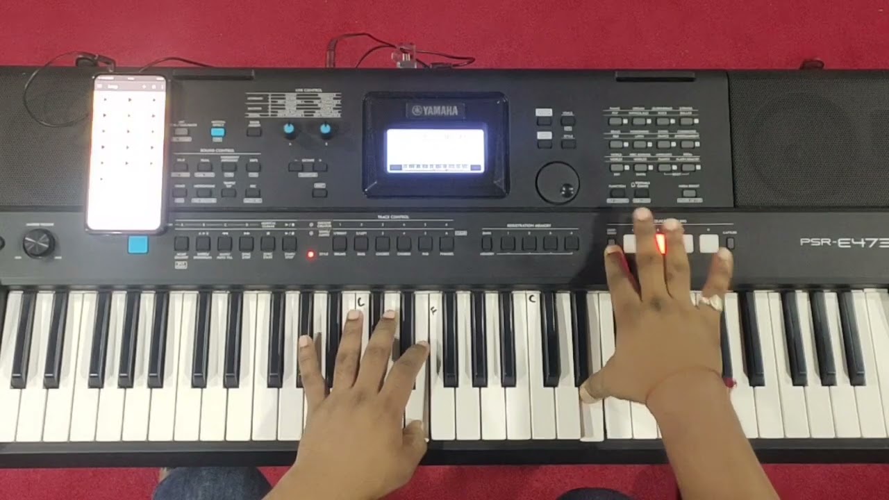 Yamaha PSR-E 473 Indian tones        Ganesh Telang contact9920236697