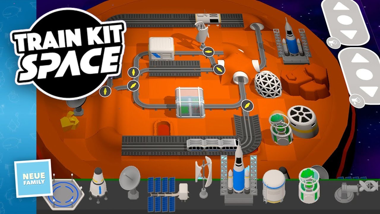 Build Creative Train Tracks in SPACE with the new Train Kit