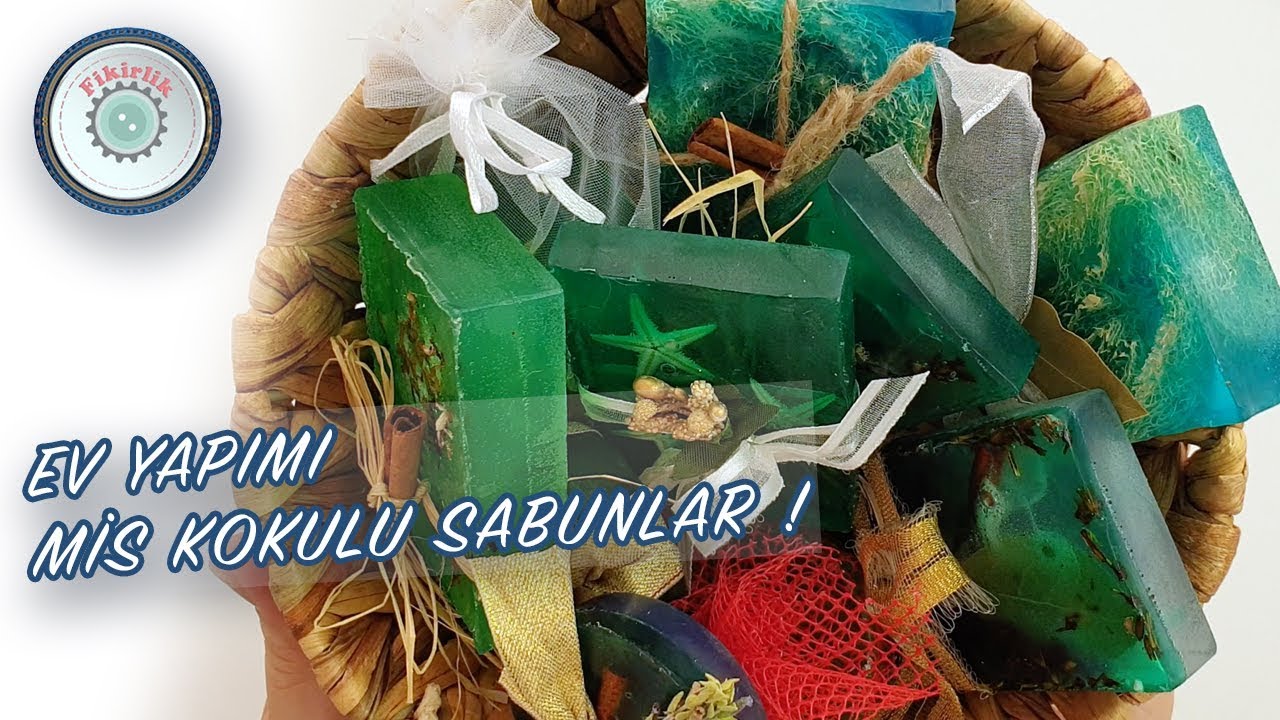 Sabun Nasıl Yapılır? - Süslü Kokulu Şeffaf Sabunlar