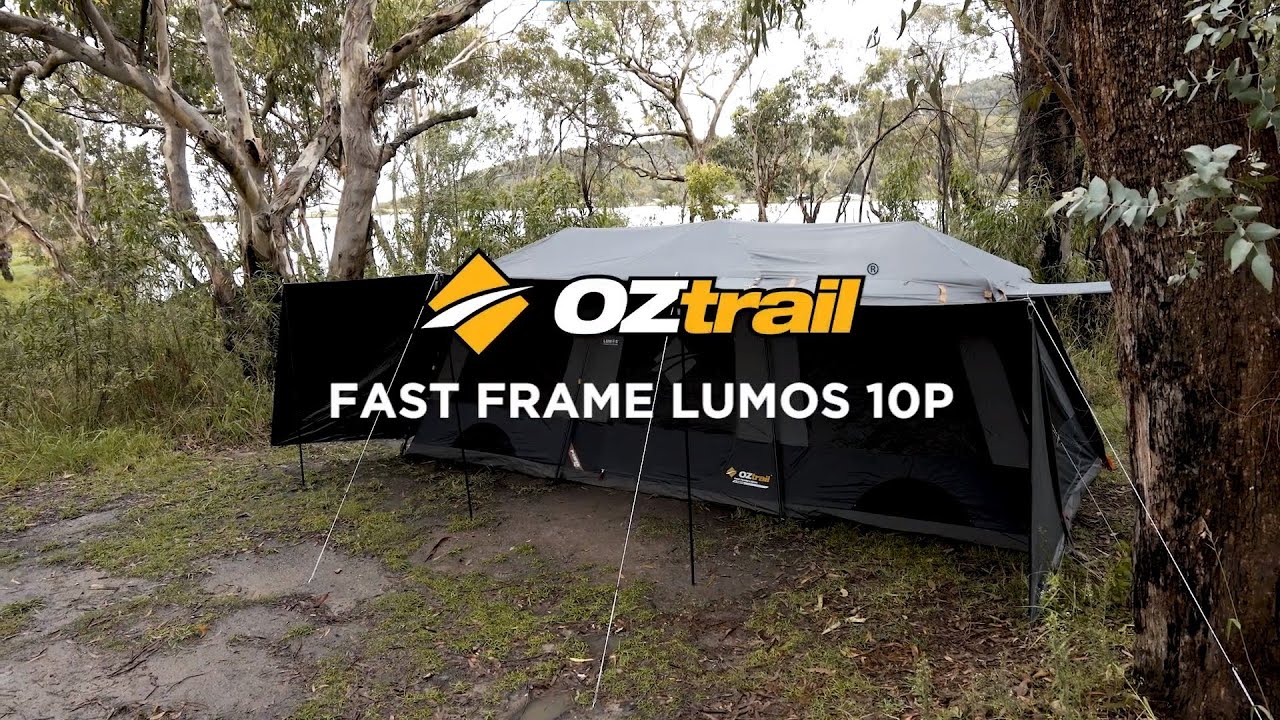 OZtrail Fast Frame Lumos 10P Tent Walkthrough