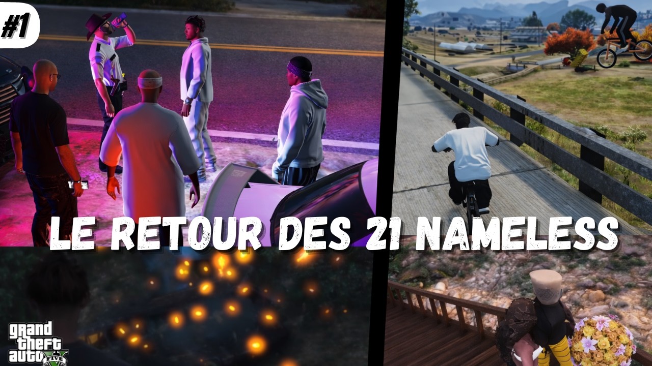 [GTA RP] 21N - Le retour des 21NAMELESS (ça part déjà en couille) | ALIBI RP  (EP1)