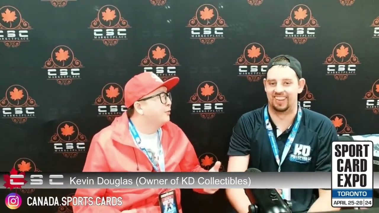 CSC Interview with Kevin Douglas of KD Collectibles about TCG and Grading from Sport Card Expo
