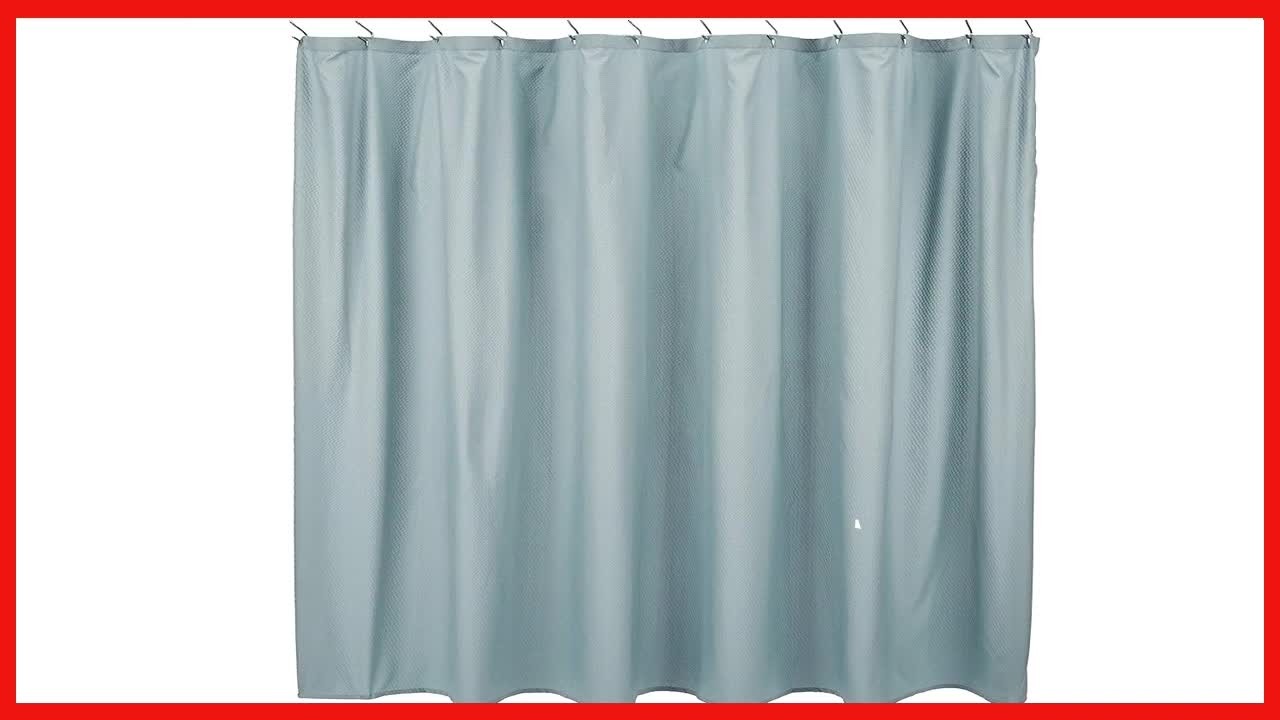 Elegant Waffle Texture Polyester Shower Curtain – Stylish, Durable, and Easy to Install