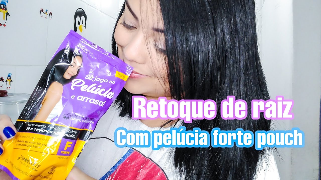 APLICA&Ccedil;&Atilde;O DE HEN&Ecirc; RETOQUE DE RAIZ 1- Kaah Dias