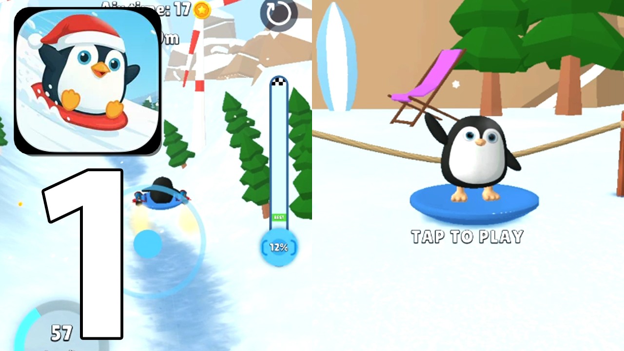 Sled Surfers Gameplay Walkthrough Part 1 (iOS, Android)