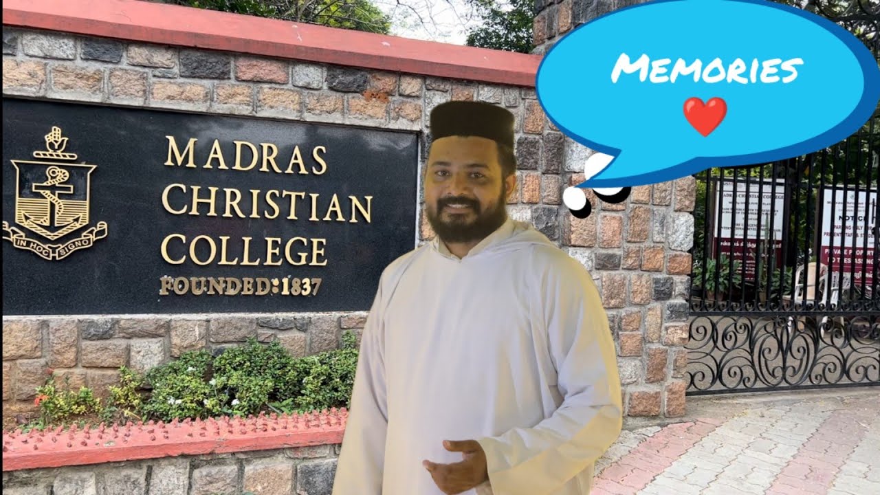 Madras Christian College Chennai | A Walk Around Madras Christian College | Thomas's Hall Malayalam